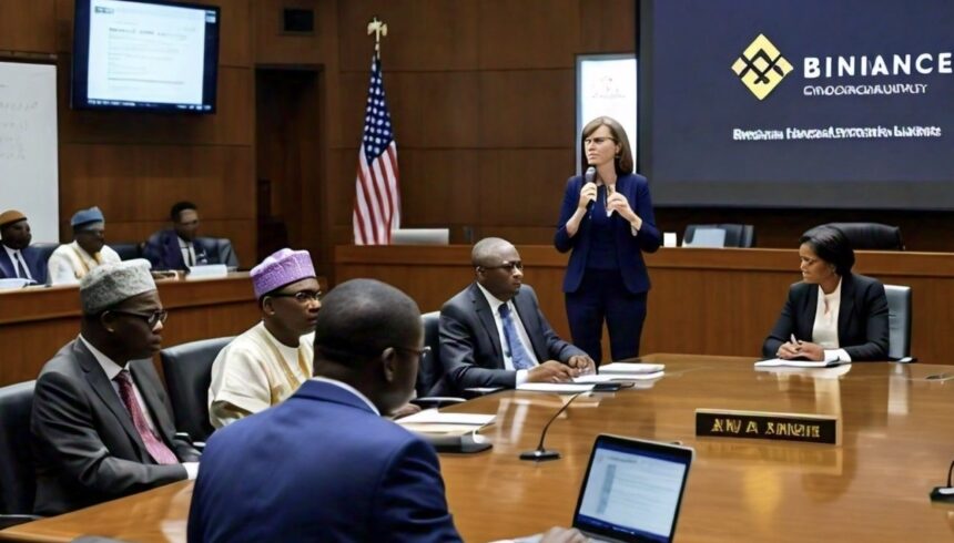 Binance General Counsel Eleanor Hughes in Nigeria