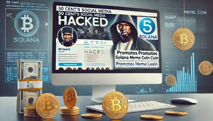 50 Cent Rugged Solana Crypto