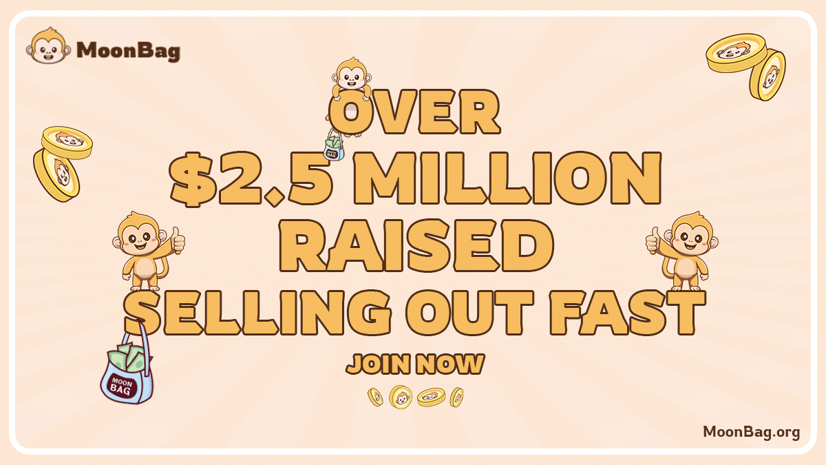 MoonBag Presale Captures Investors: Amid HBAR and FTM's Challenges, MBAG's Predicted Surge to $1 in 2025 is Worth Noting = The Bit Journal