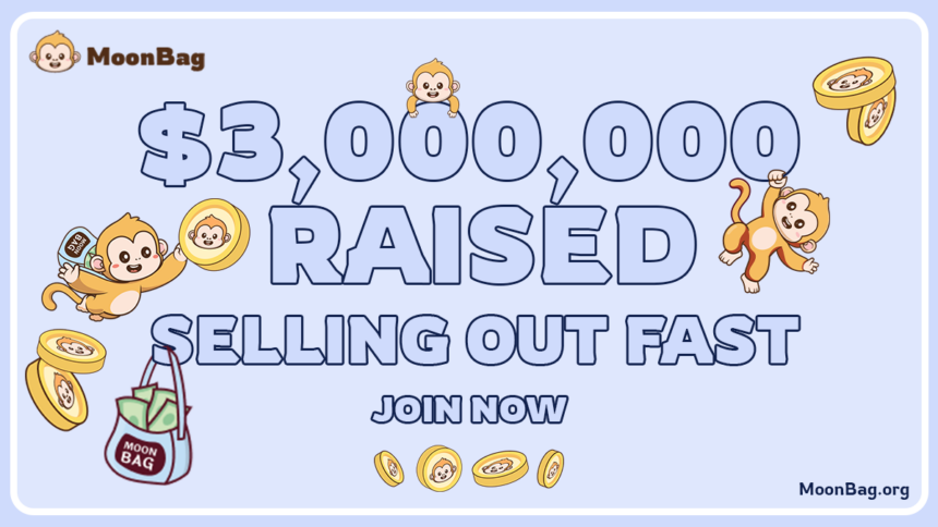 MoonBag Coin Raises Over $3 Million, Carries the Title of Best Presale in 2024 with Pride, While Bonk Coin and Arweave Struggle to Compete = The Bit Journal