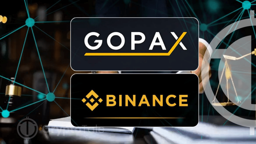 Major Shift in Binance Gopax Stake