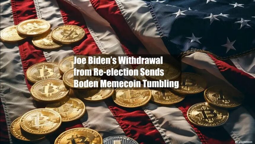 Reactions as Biden Family Memecoins Slip 60% Following Joe Biden Presidential Decision