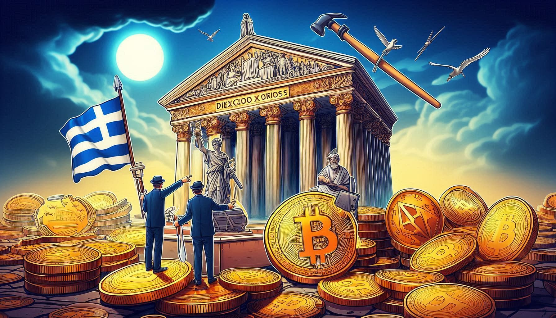 Greek Gov't to Impose Crypto Taxes Starting 2025