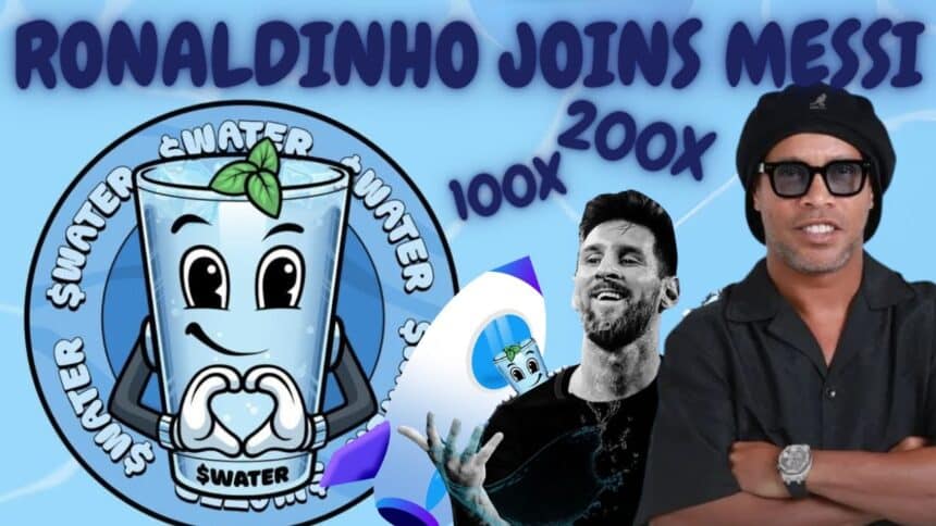 Ronaldinho Endorsement Water Meme Coin After Messi's Initial Endorsement Soars Following = The Bit Journal