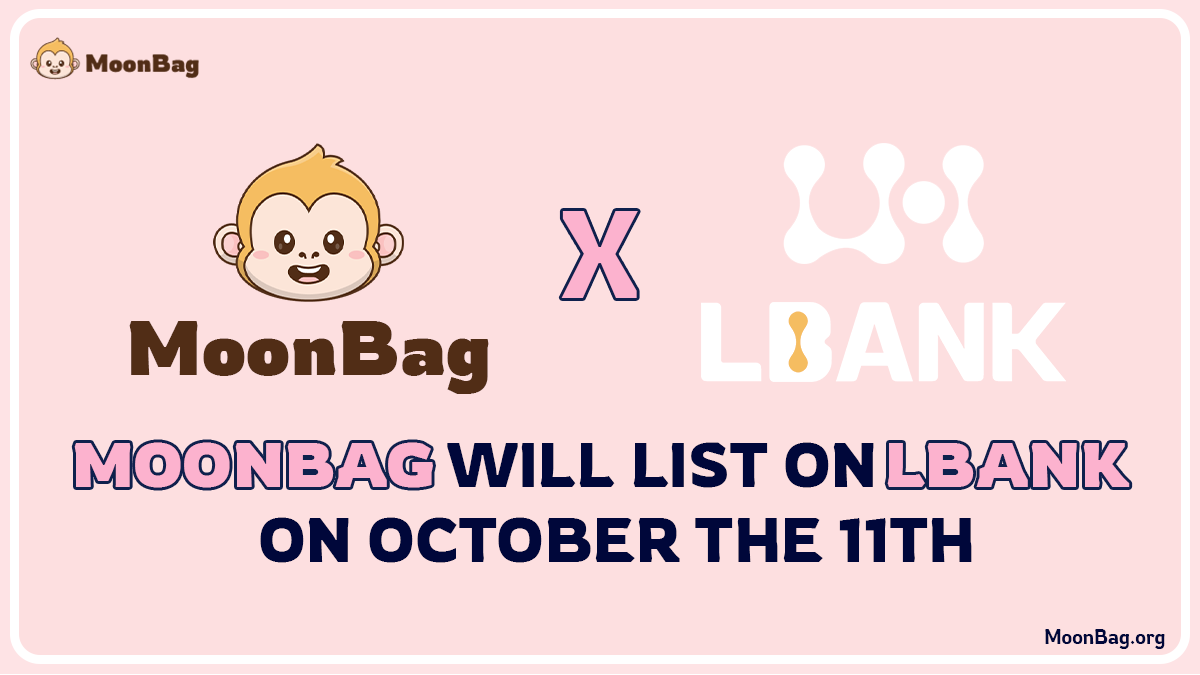 Investors Get Excited As MoonBag Listing On LBank Confirms For October 11, 2024 = The Bit Journal