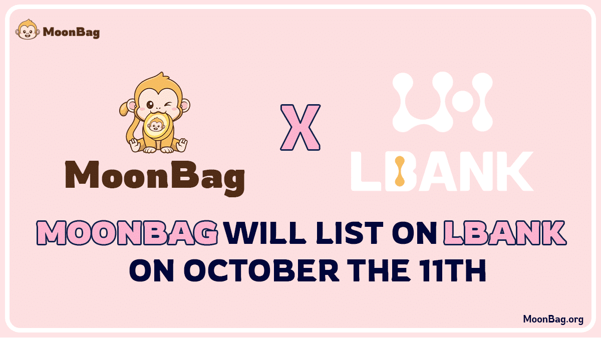 Investors Get Excited As MoonBag Listing On LBank Confirms For October 11, 2024 = The Bit Journal