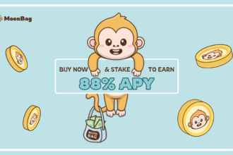 Earn Passive Income: MoonBag Staking Rewards Excites Investors with 88% APY = The Bit Journal
