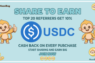 Join The Passive Income Crypto Celebration: Earn 10% Extra Coins With MoonBag Referral Programme = The Bit Journal