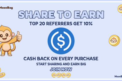 MoonBag Referral Programme Offers 10% of All Purchases – Time to Boost Your Passive Income! = The Bit Journal