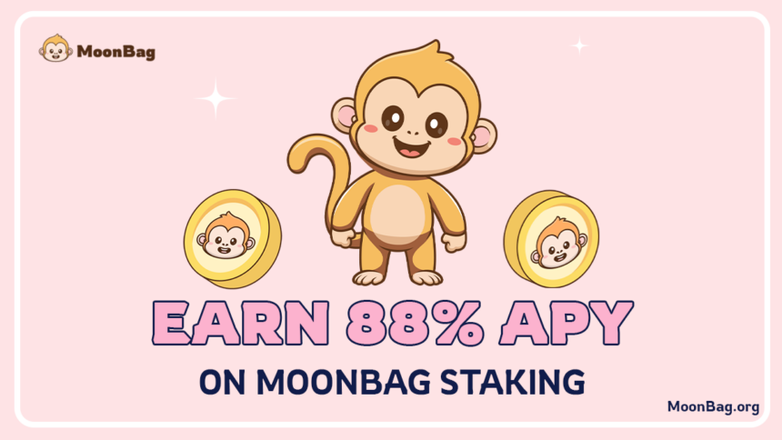 With 88% APY Staking, MoonBag Crypto Presale Offers Compelling Rewards = The Bit Journal