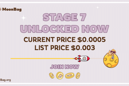 Stage 7 Unlocked in Best Meme Coin Presale: MoonBag Coin Wins Against ChainGPT and Near Protocol; Act Now Before Prices Surge! = The Bit Journal