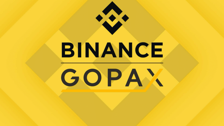 Major Shift in Binance Gopax Stake