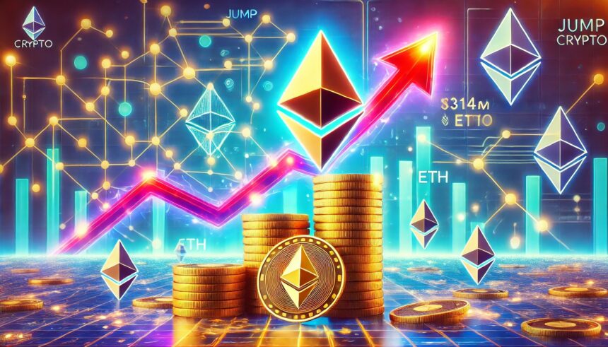 Jump Crypto Mobilizes $314M in ETH for Growth