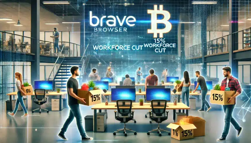 Crypto-Friendly Brave Web Startup Cuts 15% Workforce