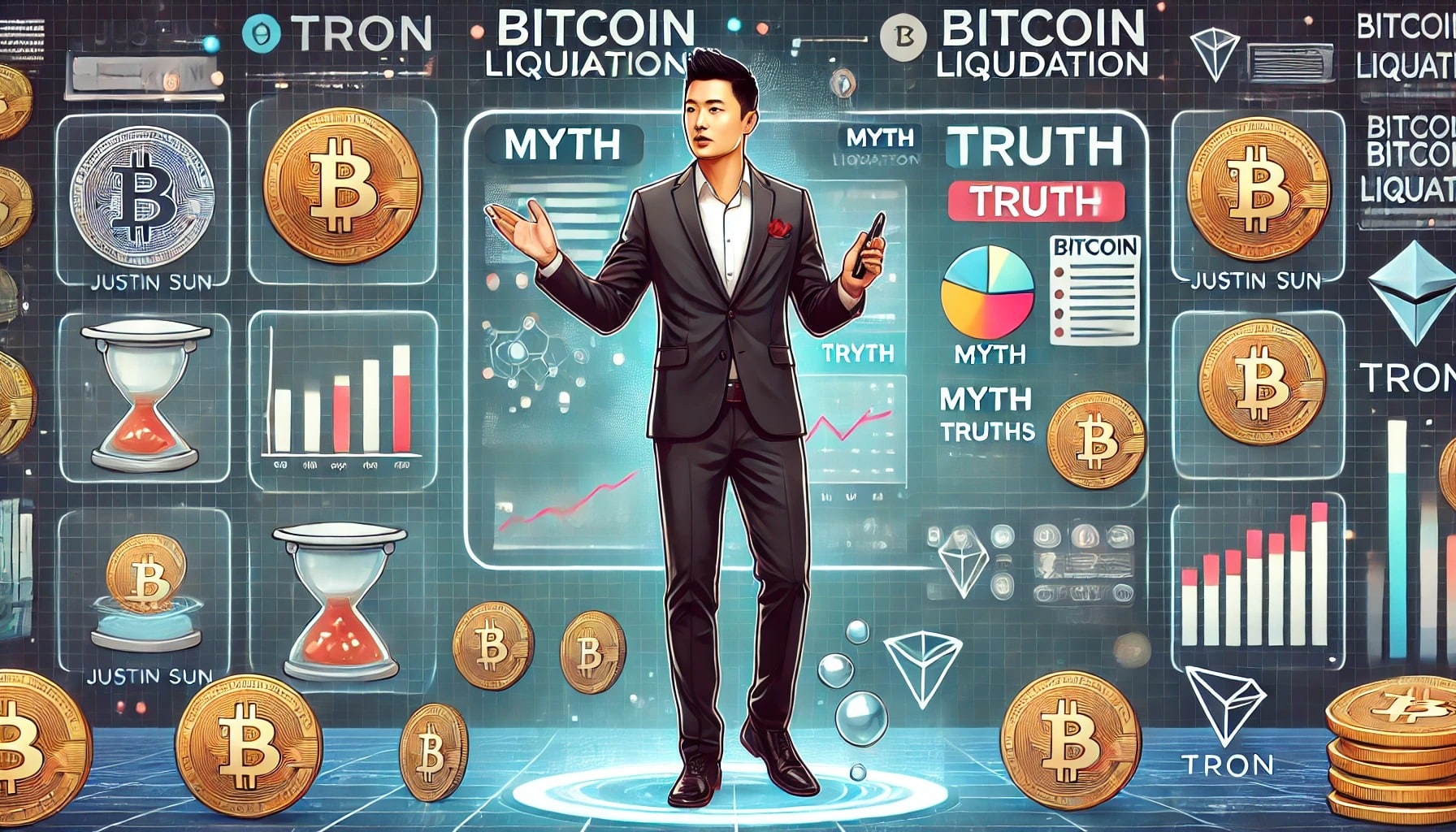 Justin Sun: Bitcoin Liquidation Myths Busted!