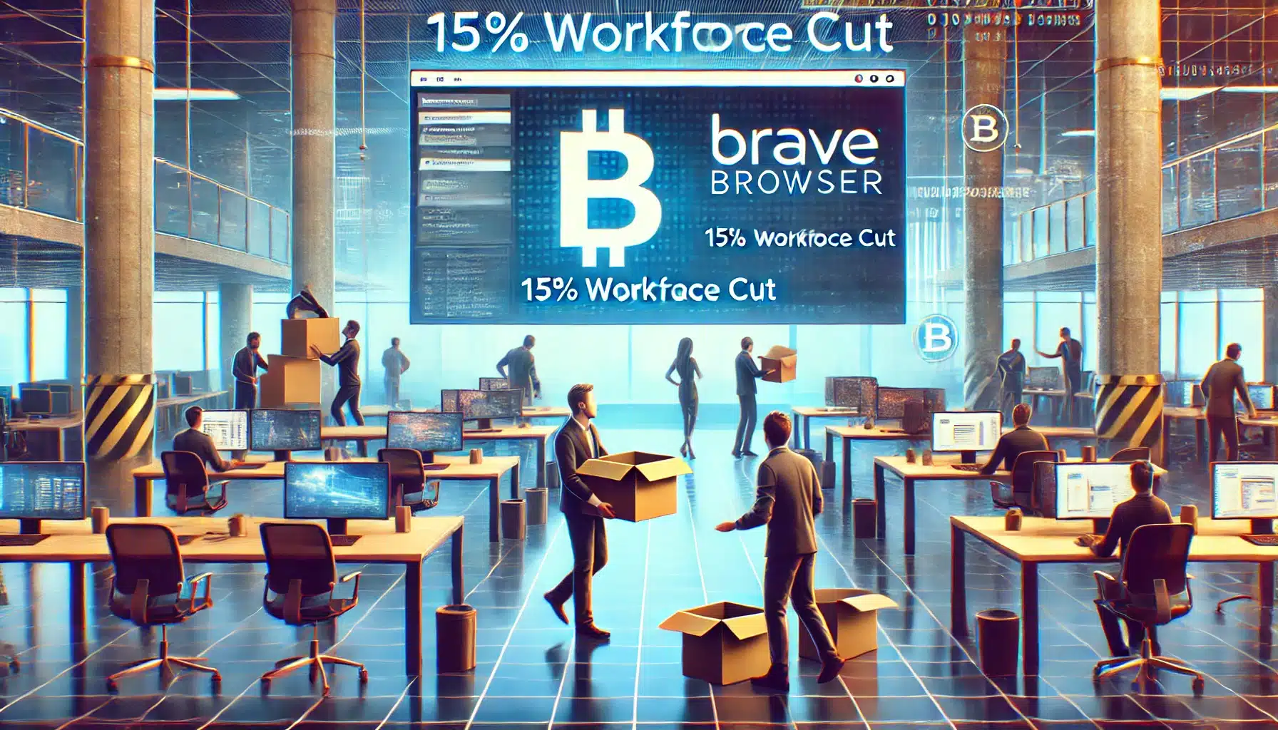 Crypto-Friendly Brave Web Startup Cuts 15% Workforce