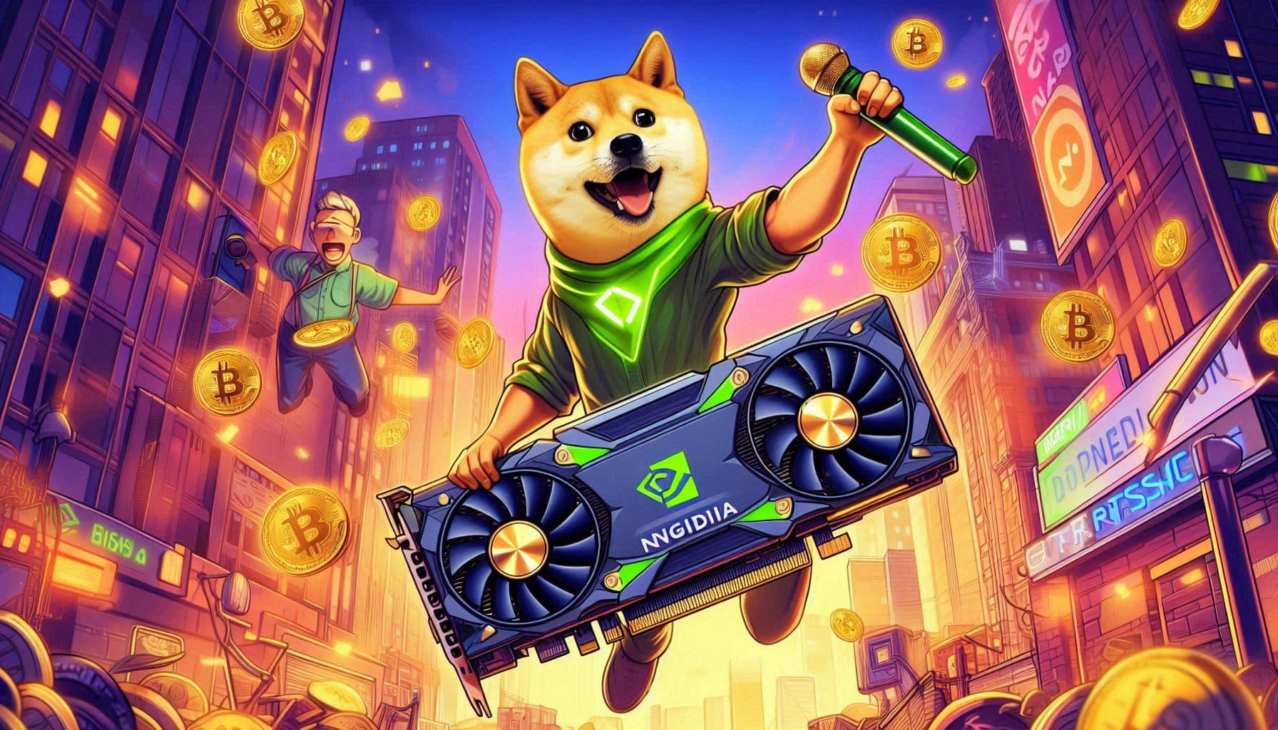 Nvidia Stock Skyrockets as Dogecoin, Jasmy, and Render Ignite Crypto’s Epic Comeback! = The Bit Journal