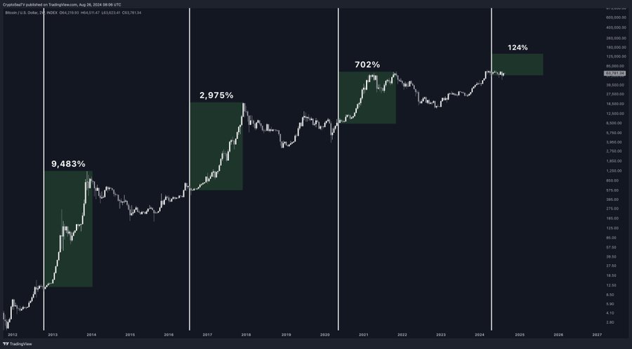 Analysts Anticipate 5th Elliott Wave to Propel Bitcoin Price Beyond $143K Amid Positive Halving Trends