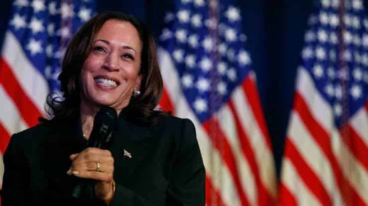 Kamala Harris Bets Drop in Market