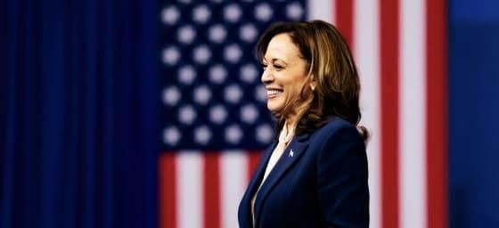 Kamala Harris Bets Drop in Market