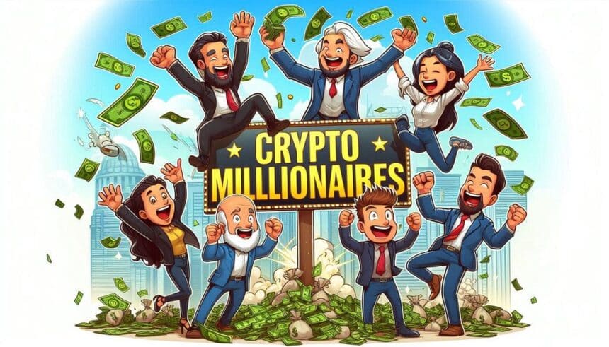 Number of Crypto Millionaires Surges 95% in a Year: Survey