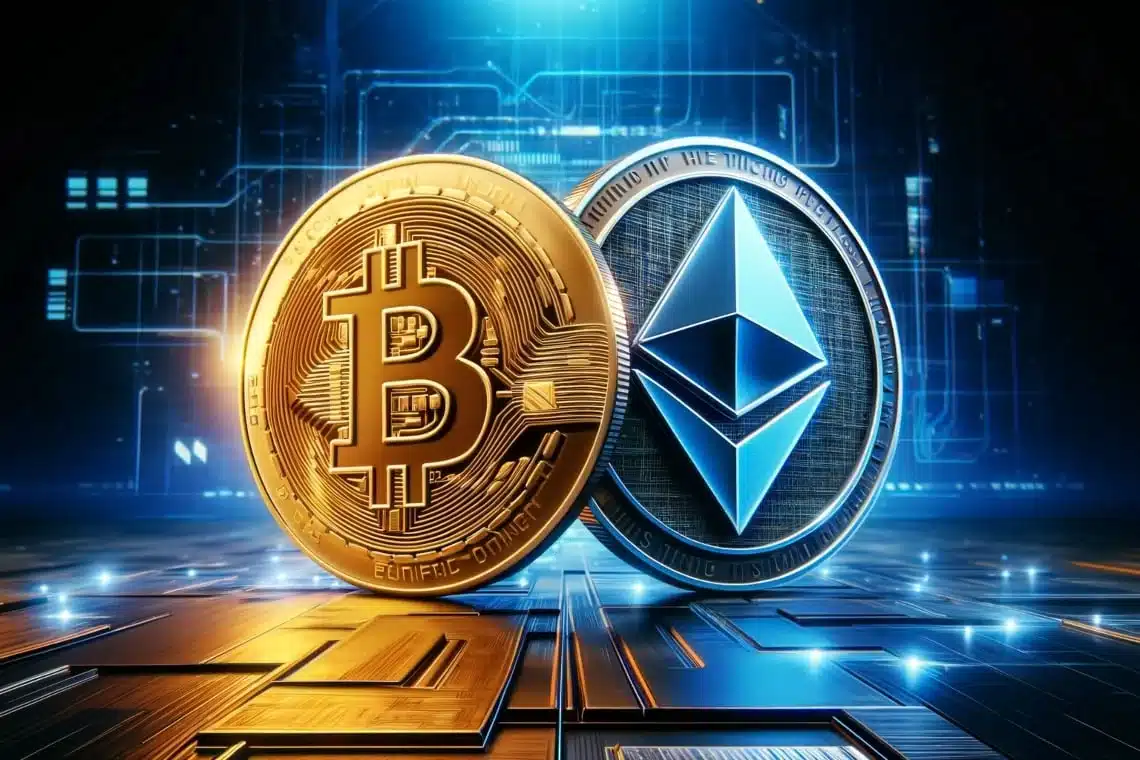 Ethereum ETF inflows vs Bitcoin ETF outflows