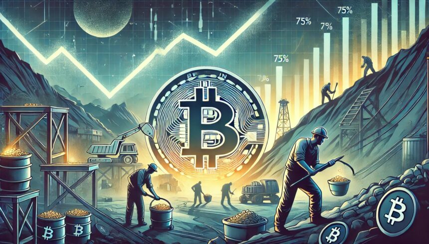 Bitcoin Miners Struggle as Revenue Falls by 75% 