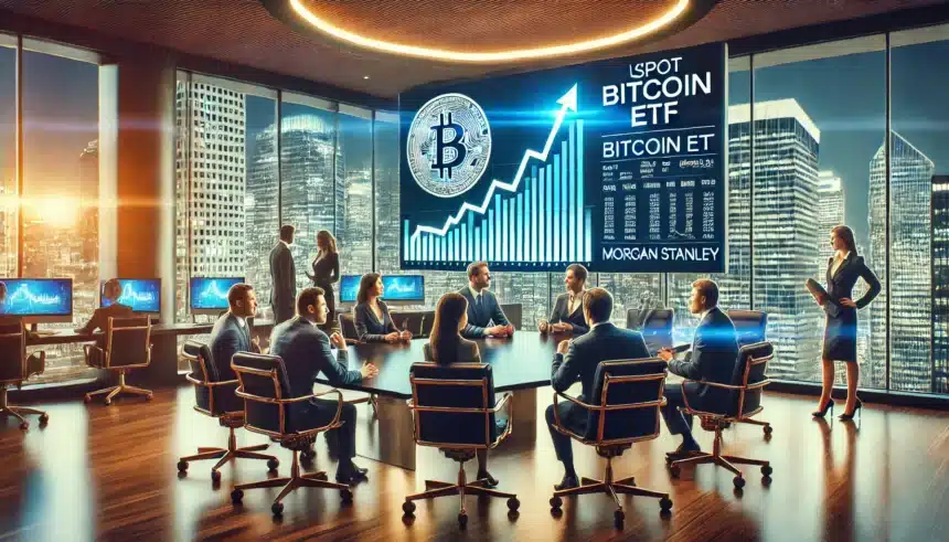 Morgan Stanley's Spot Bitcoin ETF Sparks Crypto Boom for Elite Investors