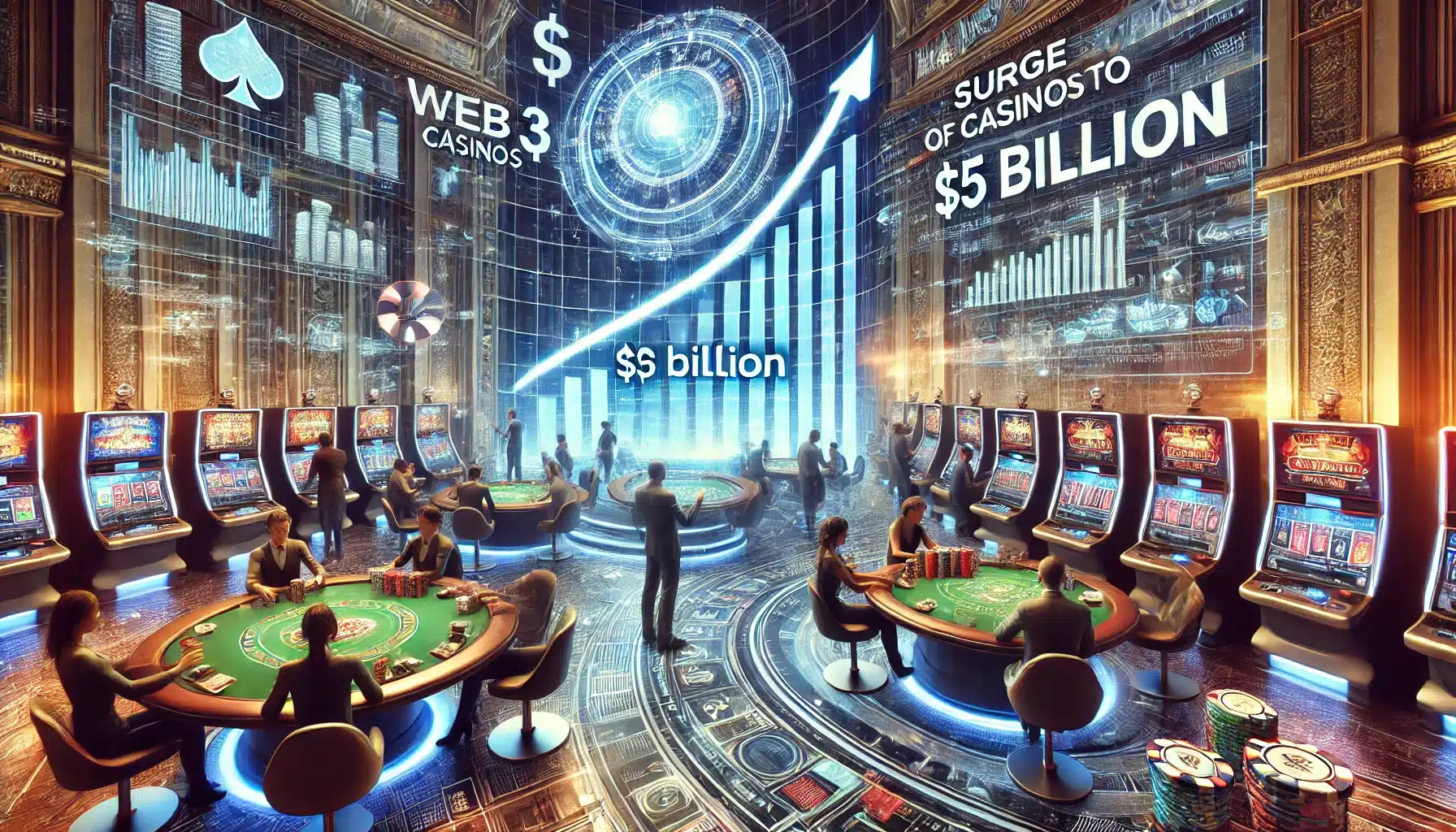 Web3 Casinos Surge to $5 Billion Amid Market Turbulence