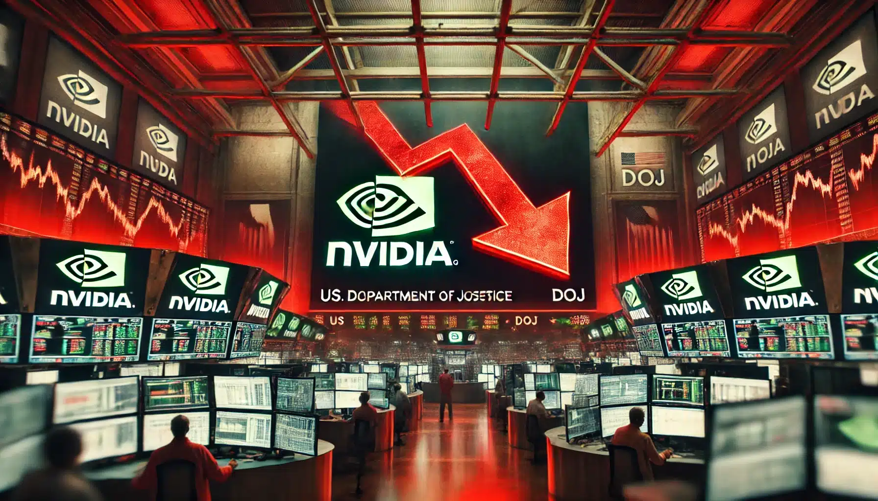 Nvidia Faces Record Single-Day Drop Following US Antitrust Subpoena