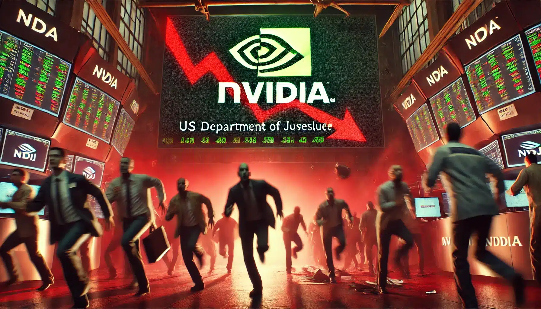 Nvidia Faces Record Single-Day Drop Following US Antitrust Subpoena