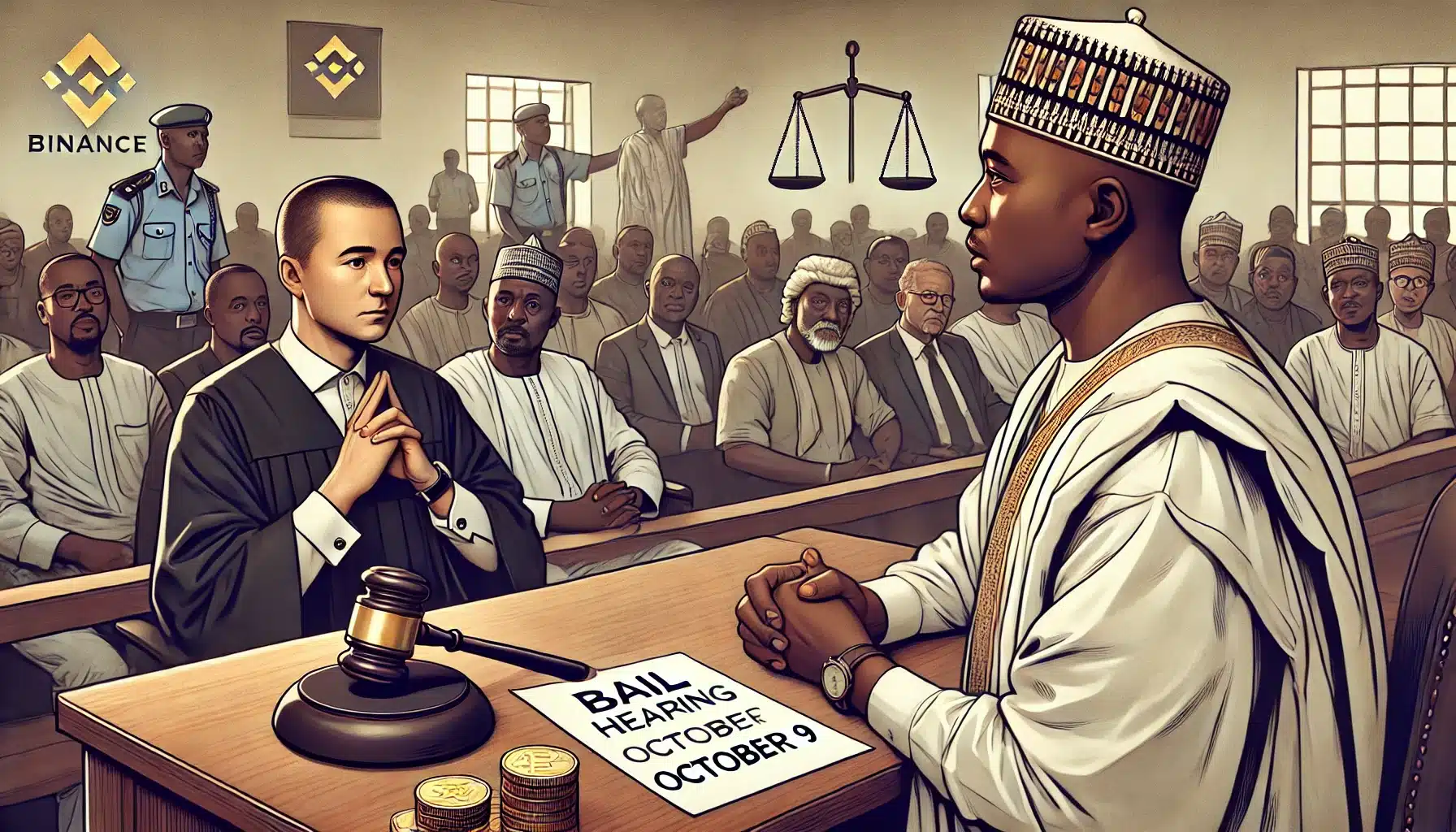 Nigerian Judge Postpones Binance Top Executive's Bail Plea to October 9