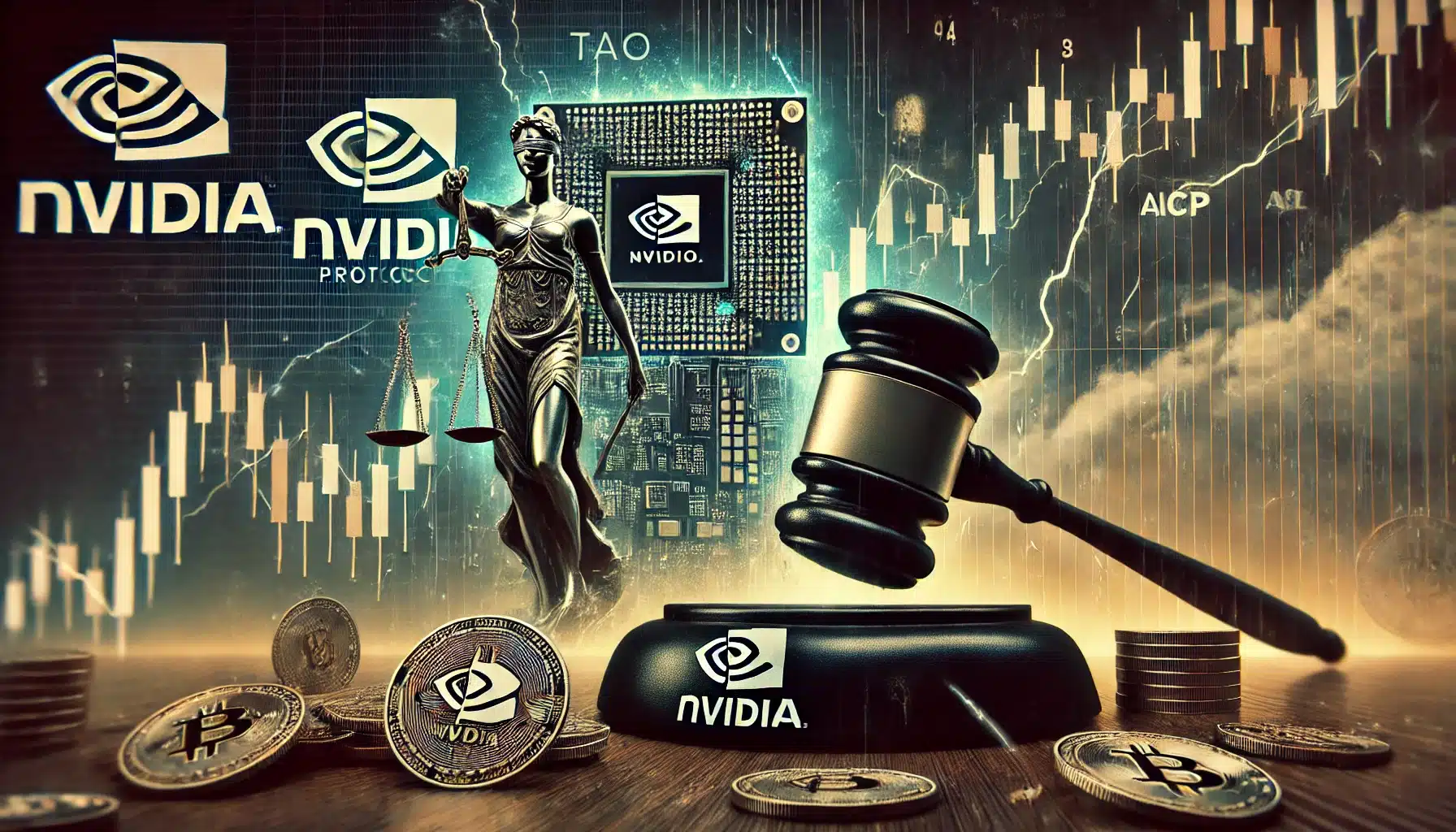 NVIDIA Investigation Shakes the Market: 5 AI Coins Plummet to New Lows! = The Bit Journal