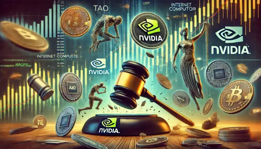 NVIDIA Investigation Shakes the Market: 5 AI Coins Plummet to New Lows! = The Bit Journal