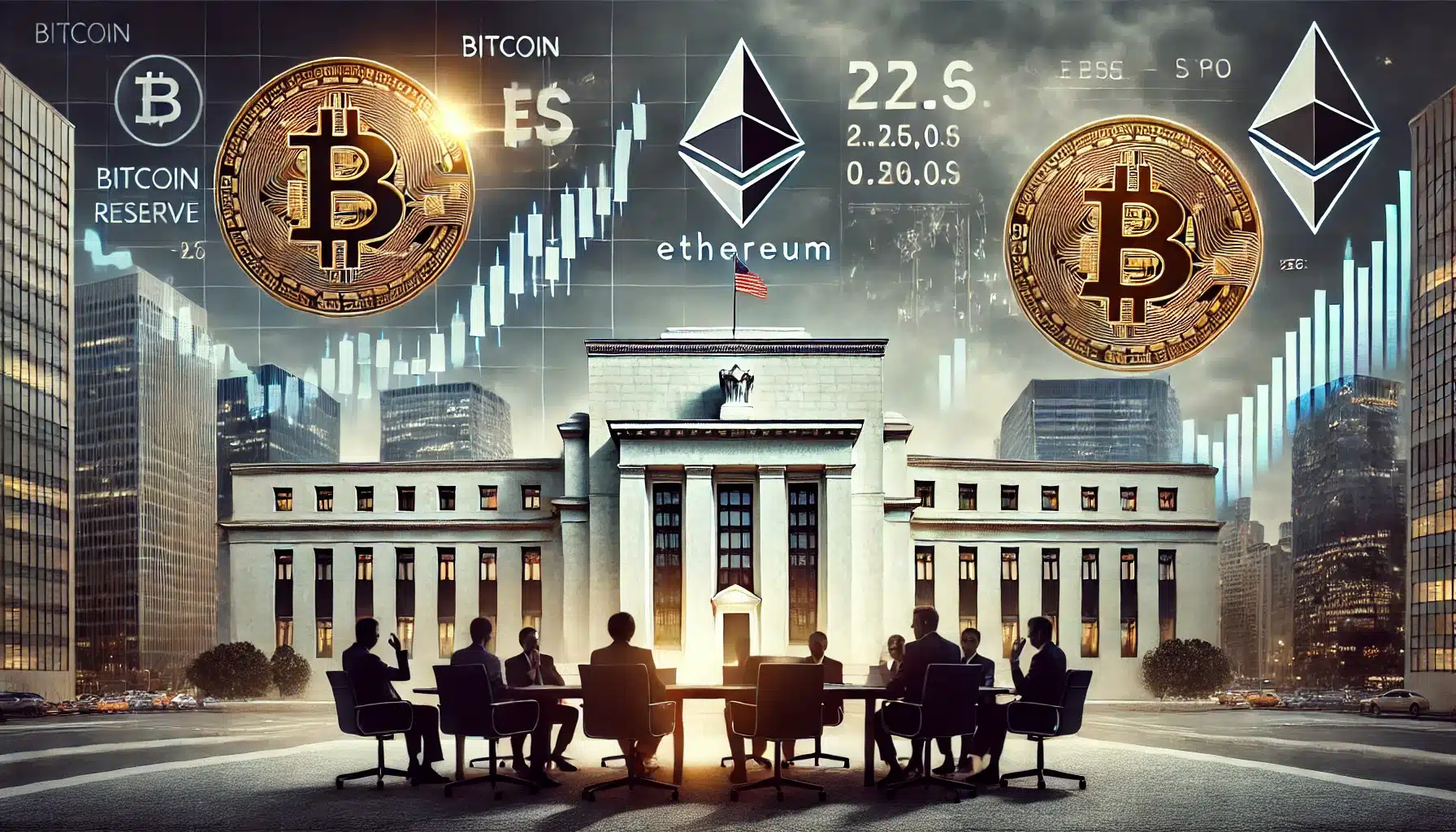 All Eyes on US Federal Reserve as Bitcoin and Ethereum Turn Bearish