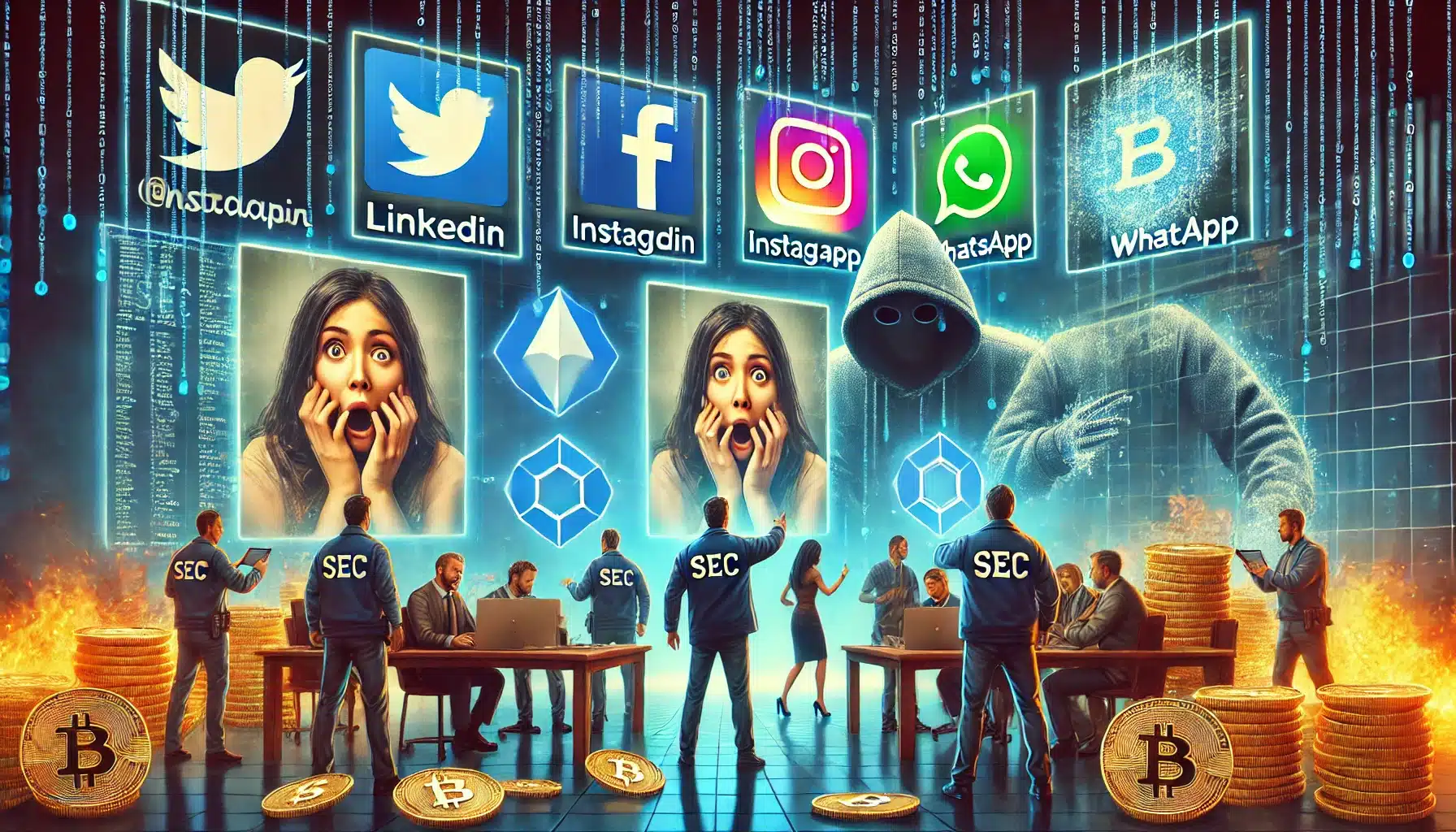 SEC Charges Fake Crypto Platforms for Using Social Media, Romance to Rip Off Investors