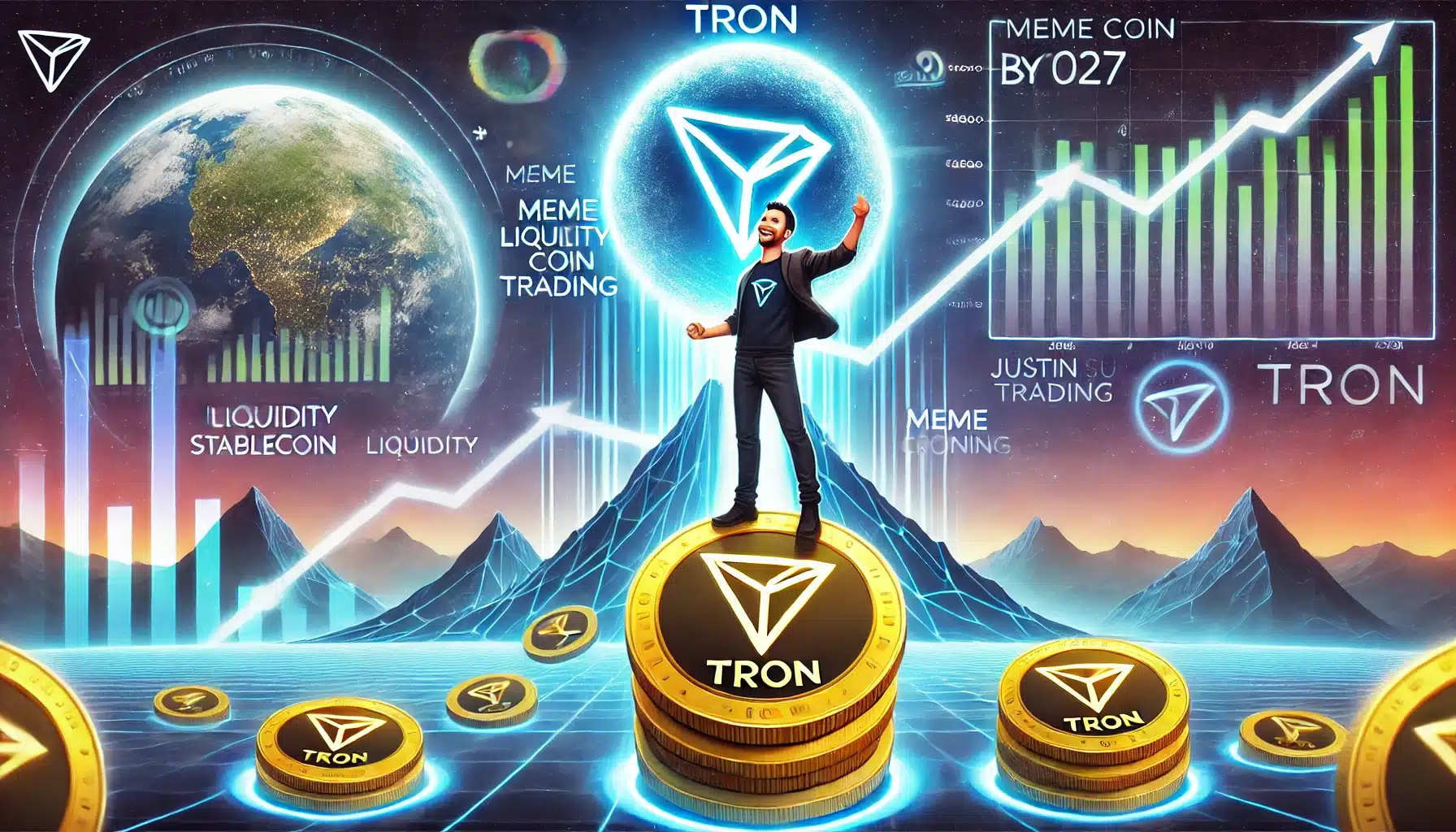 Justin Sun Predicts TRON to Join Top 3 Cryptos by 2027 After Cutting Fee by 50%