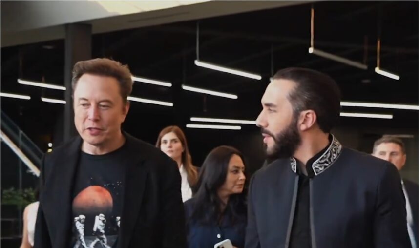 Elon Musk and El Salvador President Meeting