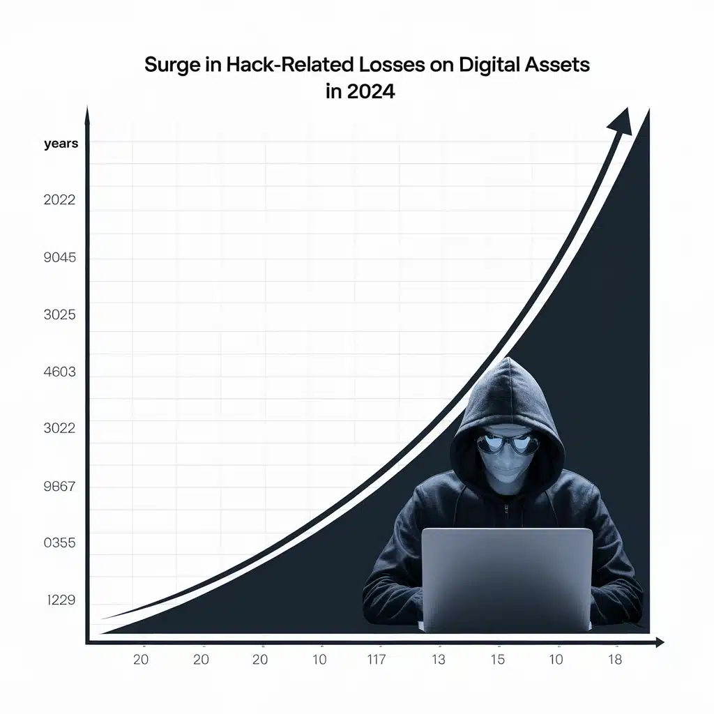 Cyberattacks Drive $2.1B in Losses for Digital Asset Platforms in 2024