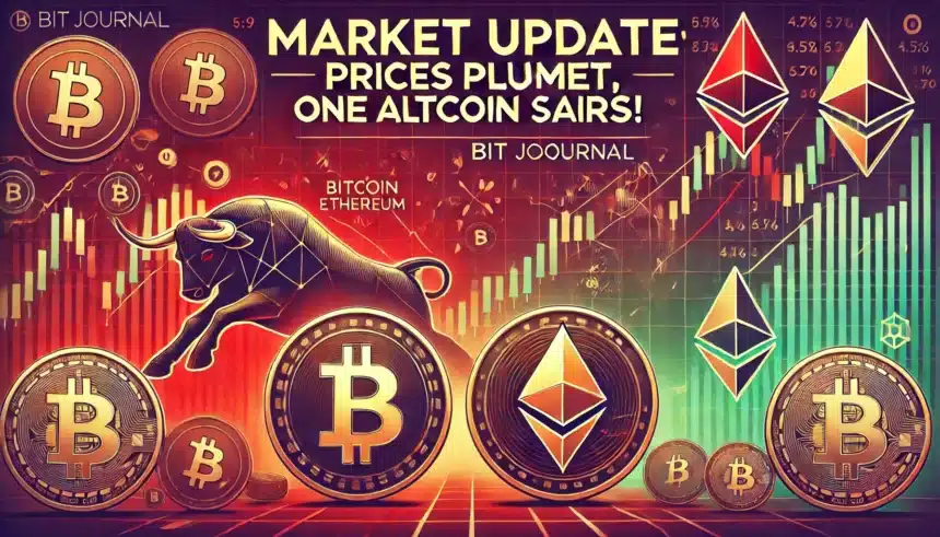 Market Update: Prices Plummet, One Altcoin Soars! = The Bit Journal