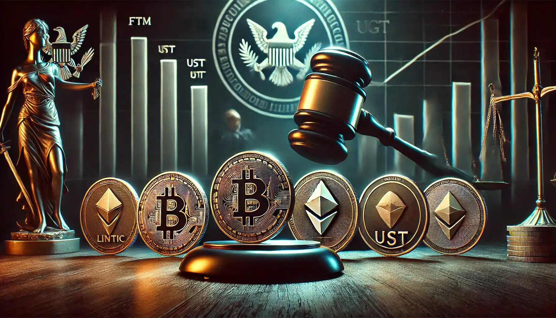 SEC Targets 5 Altcoins: Legal Storm Brewing Over MATIC, LINK, FTM, UST, and RGT = The Bit Journal