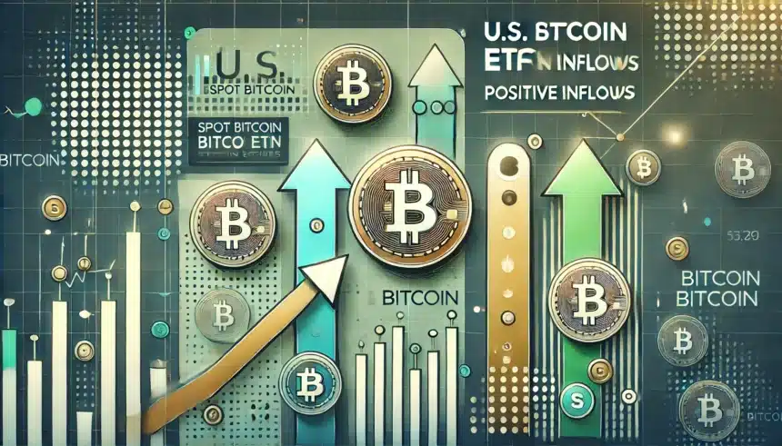 U.S. Spot Bitcoin ETFs Record Positive Inflows for the Fifth Consecutive Day! = The Bit Journal