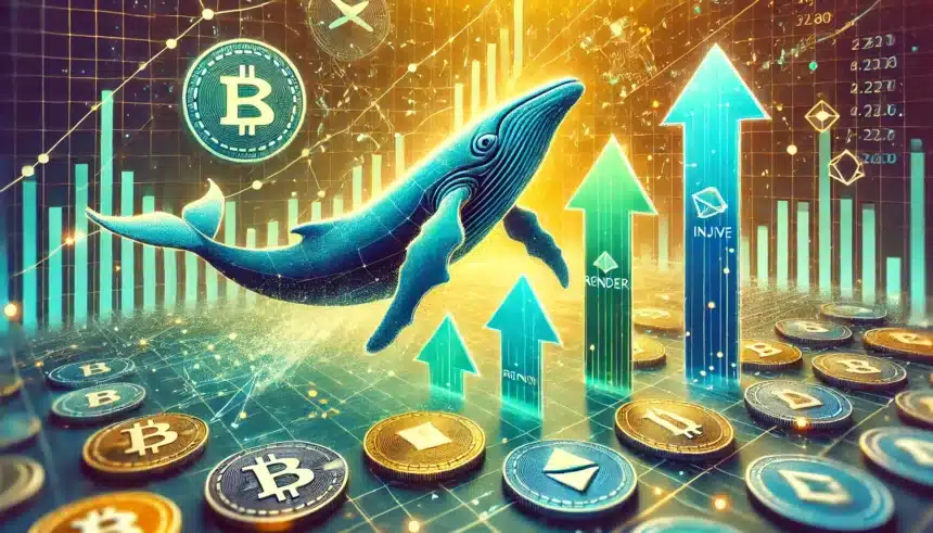 Three Altcoins Surging Due to Whale Purchases: What Should Investors Do? = The Bit Journal