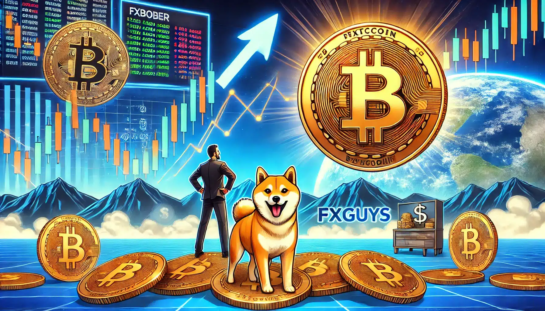 Uptober Rally Boosts Bitcoin as Shiba Inu Holders Bet Big on FXGuys—Is This the Next Major Crypto Win?