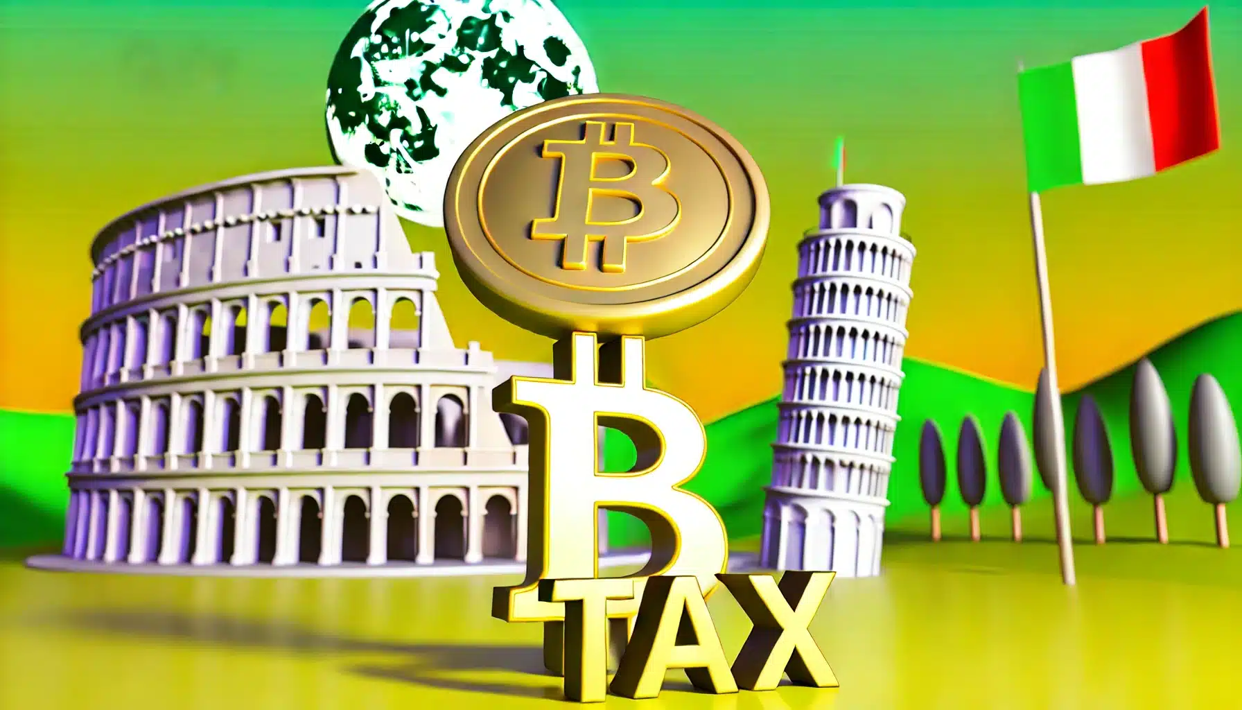 Italy Tightens Grip on Crypto with New Bitcoin Tax Hike