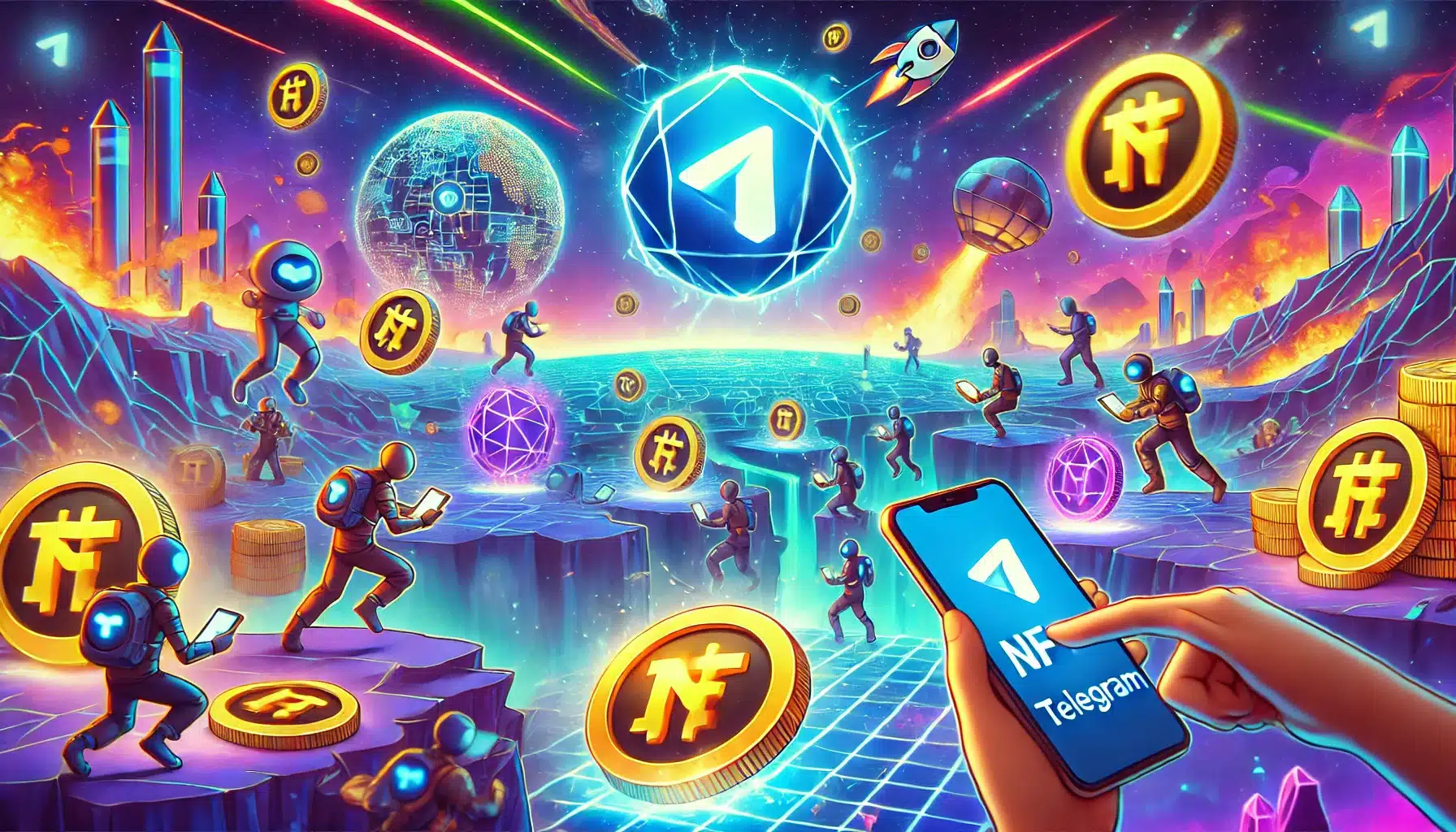 Telegram Gaming Ecosystem Experiences Fivefold Increase In NFT Transactions