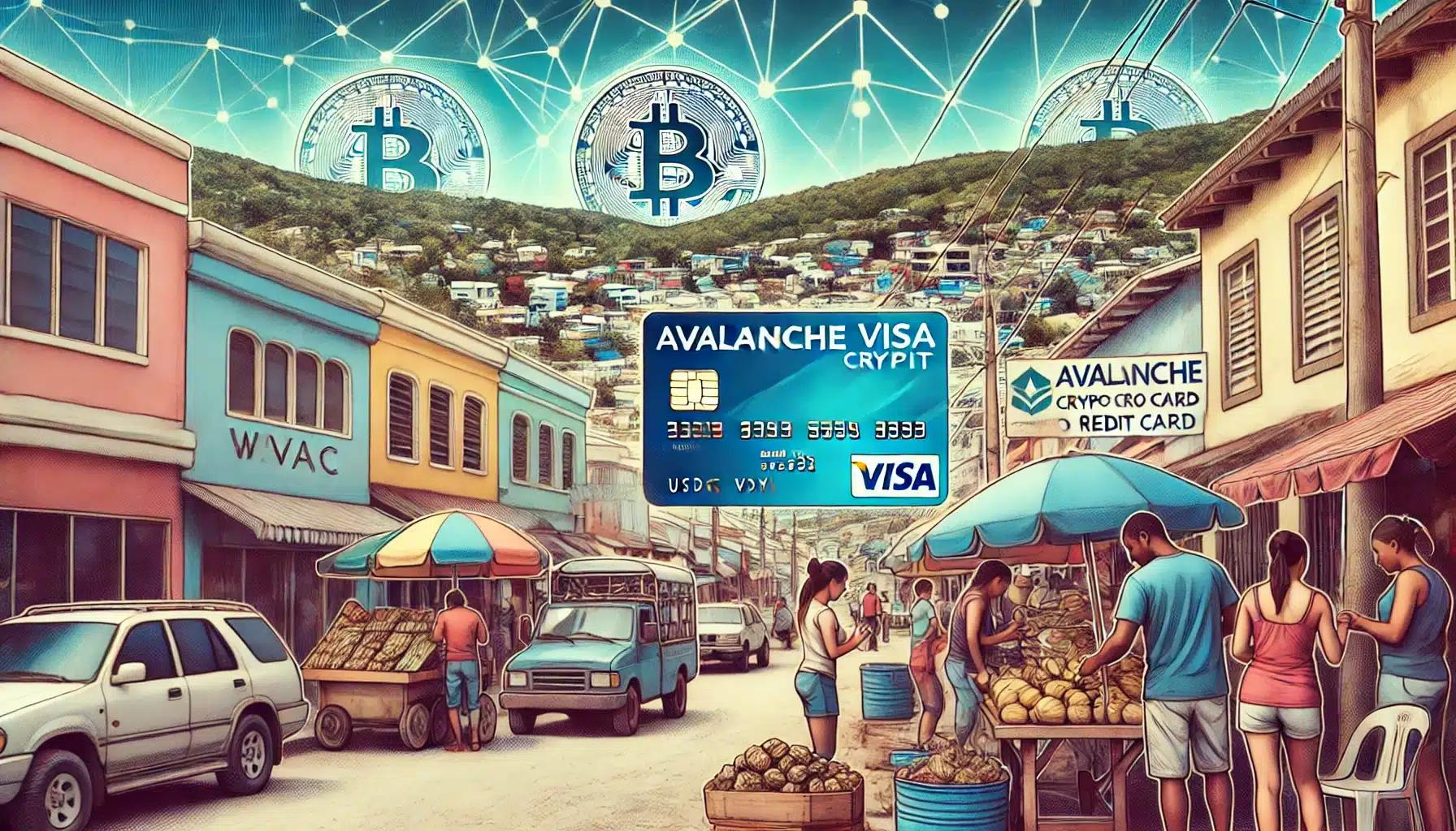 Avalanche Rolls Out Visa-Powered Crypto Credit Card in Latin America, Caribbean