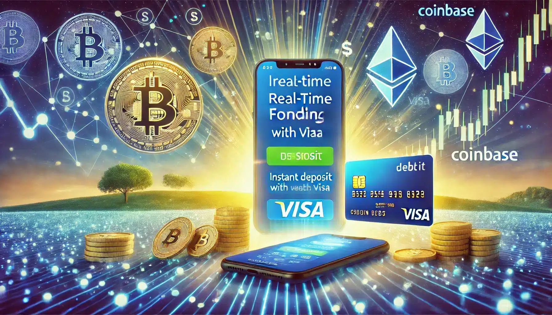 Why Coinbase’s New Real-Time Funding with Visa Has Traders Talking