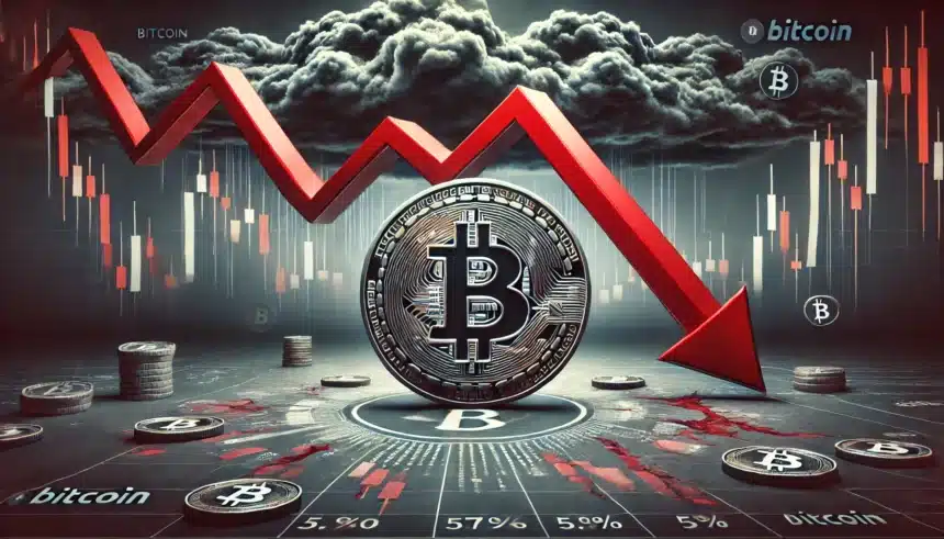 Bitcoin Price Drops 5% Amid Bearish Pressure: Will It Rebound?