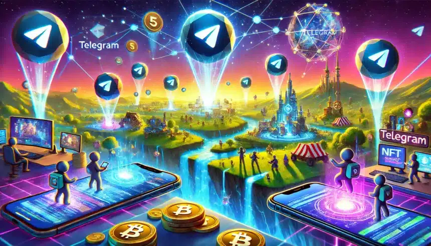 Telegram Gaming Ecosystem Experiences Fivefold Increase In NFT Transactions